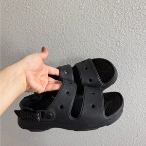 CROCS Black Women's Sandals